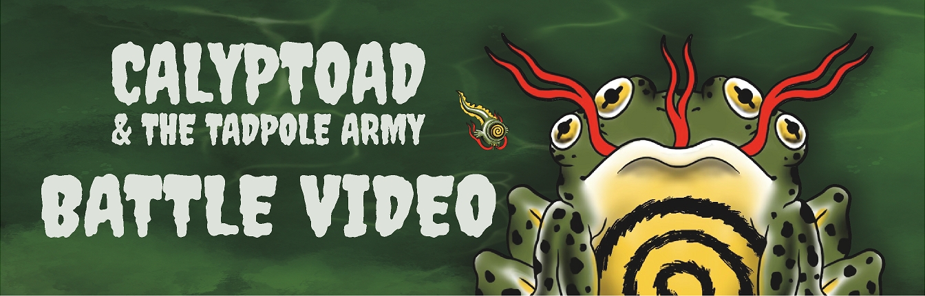 calyptoad battle sample video